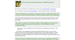 Desktop Screenshot of mynativeplants.com